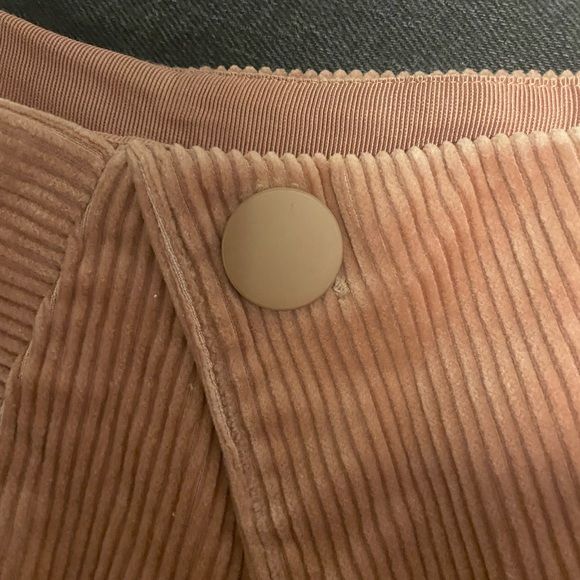 Club Monaco Corduroy Mini Skirt - Blush - Picture 7 of 10